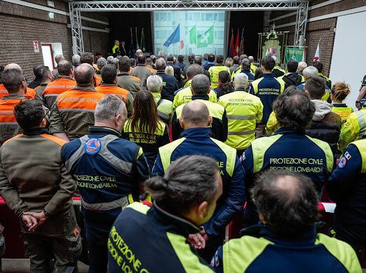Cerimonia conclusiva esercitazione “ExtraMuro” Campo scuola per la milizia di Prptezione Civile