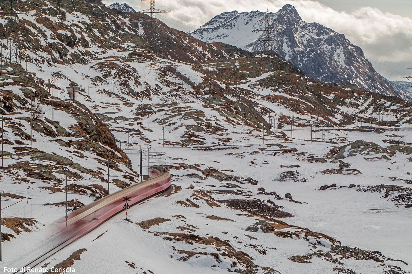 Ferrovia Retica nel paesaggio dell'Albula e del Bernina (SO)