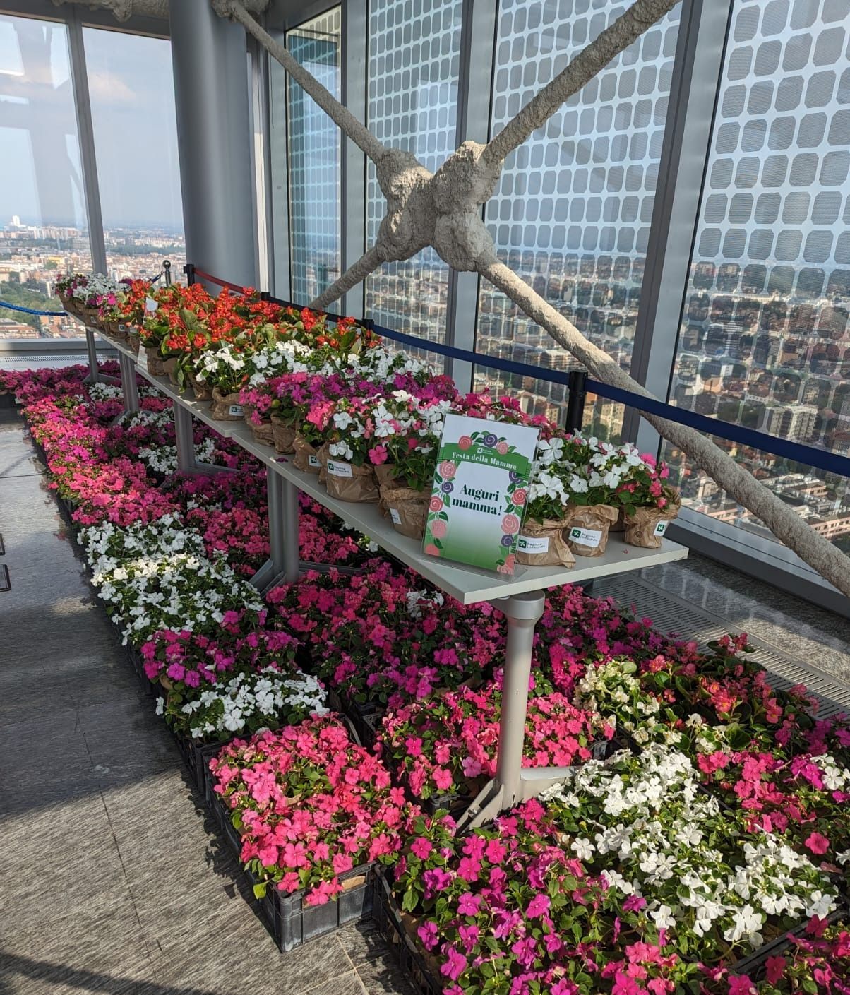 Apertura del Belvedere per la Festa della Mamma