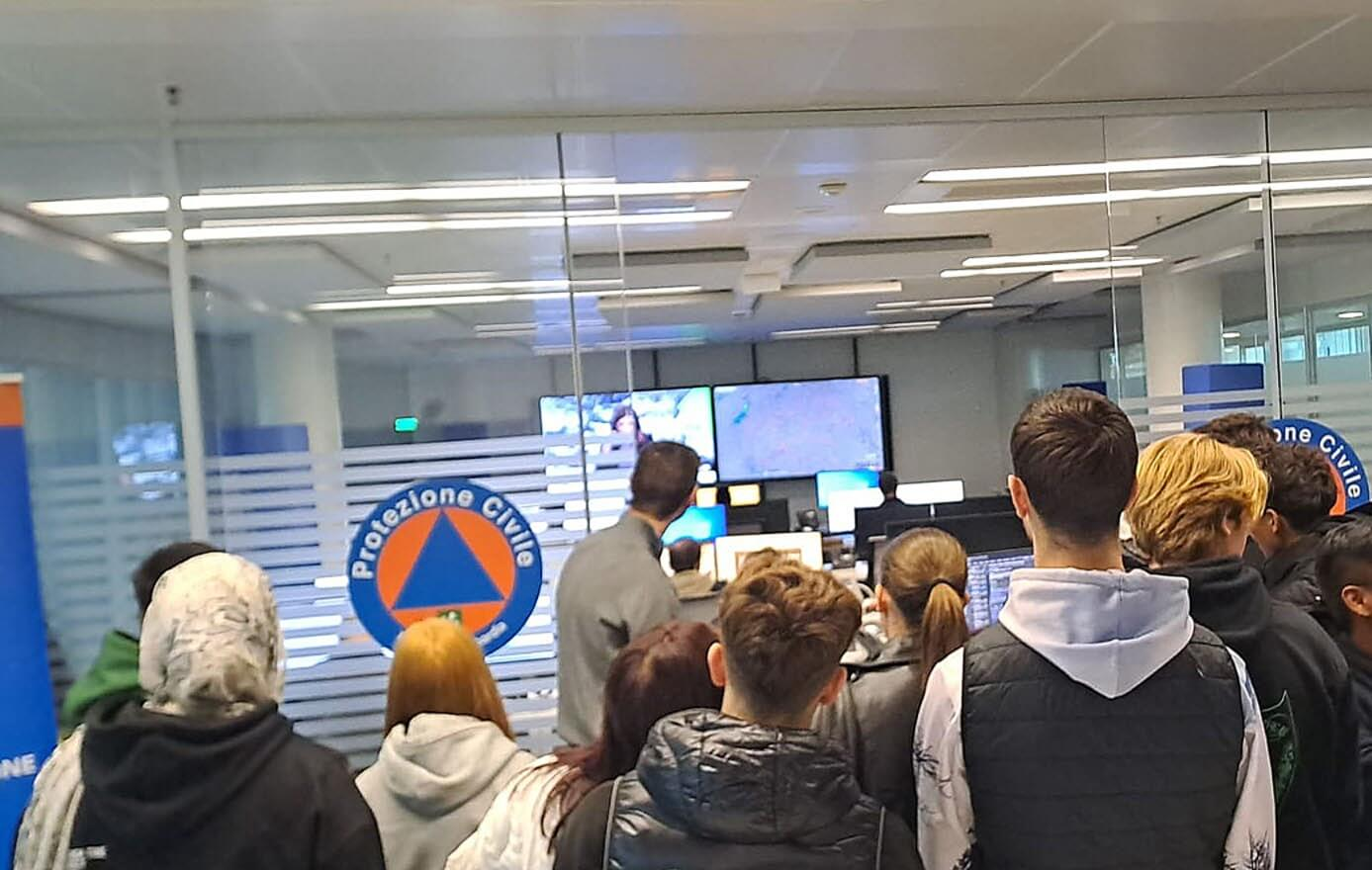 Visite per studenti alla Sala Operativa Regionale di Protezione Civile